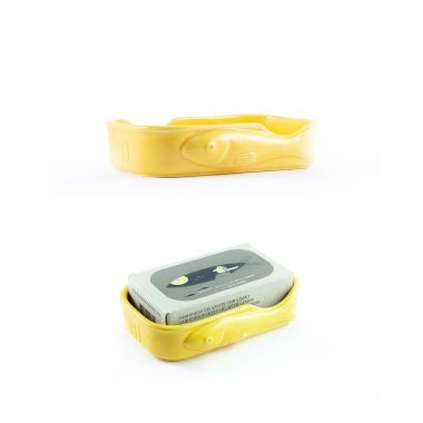 Bakje Keramiek Vis - Kleur: Geel